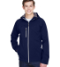 North End 88166 Men's Prospect Two-Layer Fleece Bo in Classic navy