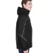 North End 88196 Men's Angle 3-in-1 Jacket with Bon BLACK