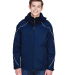 North End 88196T Men's Tall Angle 3-in-1 Jacket wi in Night