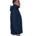 North End 88007 Adult 3-in-1 Parka with Dobby Trim in Midnight navy