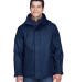 North End 88130 Adult 3-in-1 Jacket in Midnight navy