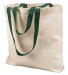 8868 Liberty Bags® Marianne Cotton Canvas Tote in Natural/ forest