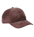 Big Accessories BA703 Corduroy Cap in Brown