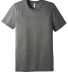 BELLA+CANVAS 3413 Unisex Howard Tri-blend T-shirt in Grey triblend