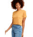 Next Level Apparel 5080 Festival Women's Cali Crop in Antique gold