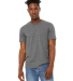 Bella + Canvas 3301 Unisex Sueded Tee in Deep heather