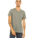 BELLA+CANVAS 3005 Cotton V-Neck T-shirt in Stone marble