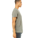BELLA+CANVAS 3005 Cotton V-Neck T-shirt in Stone marble