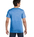 BELLA+CANVAS 3005 Cotton V-Neck T-shirt in True royal marble