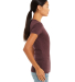 BELLA 6004 Womens Favorite T-Shirt in Heather maroon