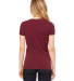 BELLA 6004 Womens Favorite T-Shirt in Maroon