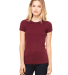 BELLA 6004 Womens Favorite T-Shirt in Maroon