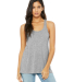 BELLA 8800 Womens Racerback Tank Top in Athletic heather