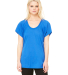 BELLA 8801 Womens Jersey Flowy Shirt in True royal