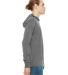 BELLA+CANVAS 3512 Unisex Jersey Hooded T-Shirt in Deep heather