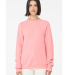 BELLA+CANVAS 3901 Unisex Tri-blend Sponge Fleece S in Pink