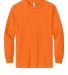 Alstyle 1304 Classic Long Sleeve Tee by American A in Orange