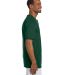 580 Two Button Baseball Jersey in Dark green