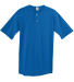 580 Two Button Baseball Jersey in Royal