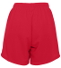 960 Ladies Wicking Mesh Short  in Red