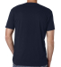 Next Level 3200 Fitted Short Sleeve V in Midnight navy