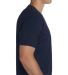 Next Level 3200 Fitted Short Sleeve V in Midnight navy