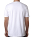 Next Level 3200 Fitted Short Sleeve V in White