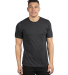 Next Level 6200 Men's Poly/Cotton Tee in Charcoal