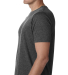 Next Level 6200 Men's Poly/Cotton Tee in Charcoal