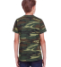 Code V 2207 Youth Camouflage T-Shirt in Green woodland