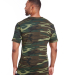 Code V 3907 Adult Camo Tee in Green woodland