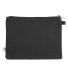 econscious EC8402 Hemp Pouch  in Black/ black
