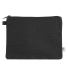 econscious EC8402 Hemp Pouch  in Black/ black