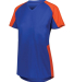 Augusta Sportswear 1522 Ladies' Cutter Jersey T-Sh in Royal/ orange