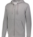 Augusta Sportswear 5418 Adult 60/40 Fleece Full-Zi in Charcoal heather