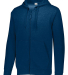 Augusta Sportswear 5418 Adult 60/40 Fleece Full-Zi in Navy