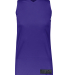 Augusta Sportswear 1732 Ladies' Step-Back Basketba in Purple/ white