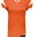Augusta Sportswear 9582 Adult Slant Football Jerse in Orange/ white