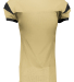 Augusta Sportswear 9583 Youth Slant Football Jerse in Vegas gold/ black