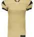 Augusta Sportswear 9583 Youth Slant Football Jerse in Vegas gold/ black