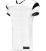 Augusta Sportswear 9583 Youth Slant Football Jerse in White/ black