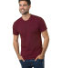 Bayside Apparel 9570 Unisex 4.2 oz., Triblend T-Sh in Tri cranberry