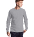 Champion Clothing T453 Unisex Heritage Long-Sleeve in Oxford gray