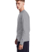 Champion Clothing T453 Unisex Heritage Long-Sleeve in Oxford gray