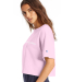 Champion Clothing T453W Ladies' Cropped Heritage T in Pink candy
