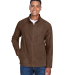 Team 365 TT90 Men's Campus Microfleece Jacket in Sport dark brown