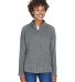 Team 365 TT90W Ladies' Campus Microfleece Jacket in Sport graphite