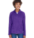 Team 365 TT90W Ladies' Campus Microfleece Jacket in Sport purple