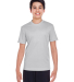 Team 365 TT11Y Youth Zone Performance T-Shirt in Sport silver