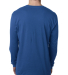Next Level 3601 Men's Long Sleeve Crew in Cool blue